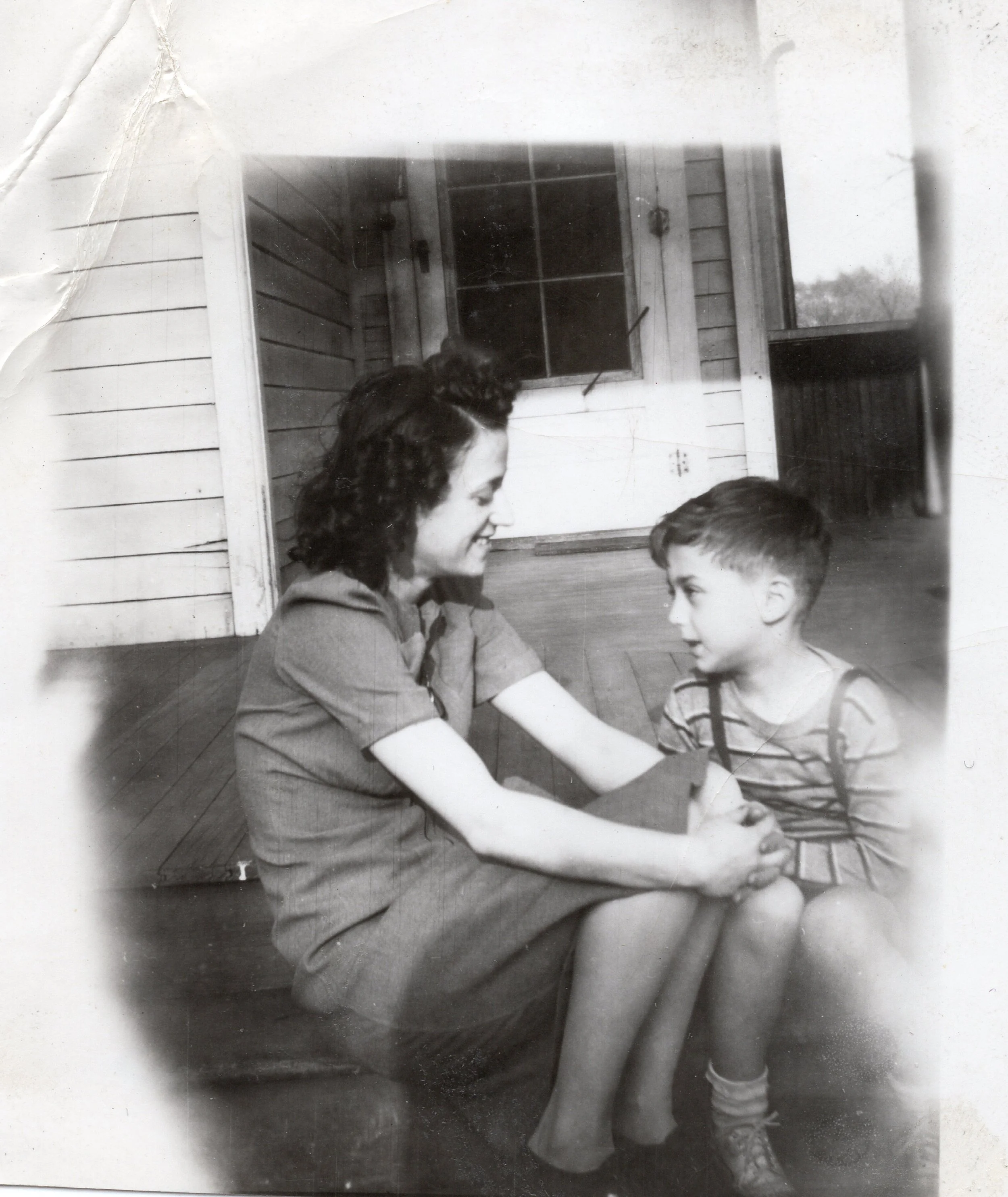 Aunt Sophie with Dennis