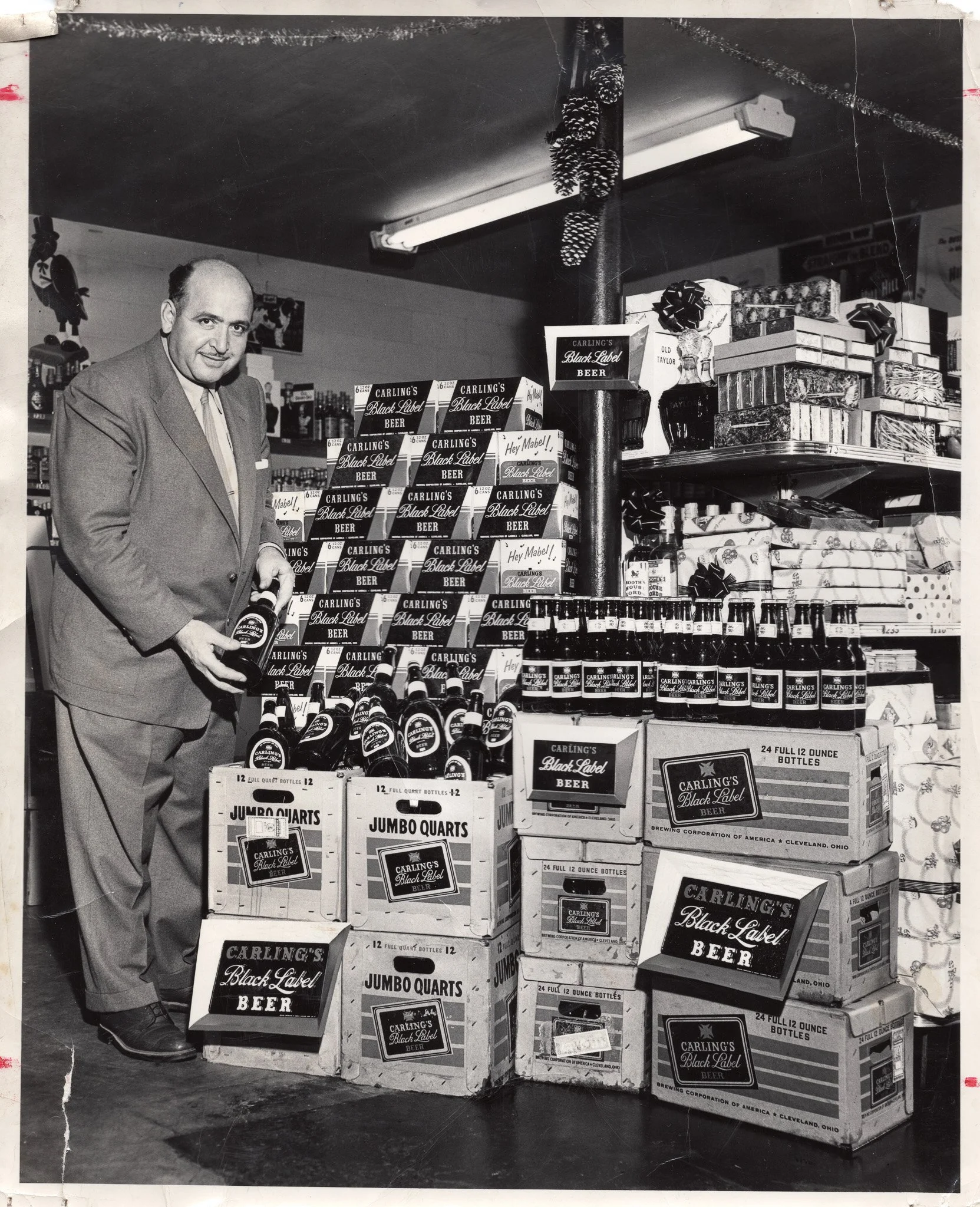 Boulos at People's Liquor Store