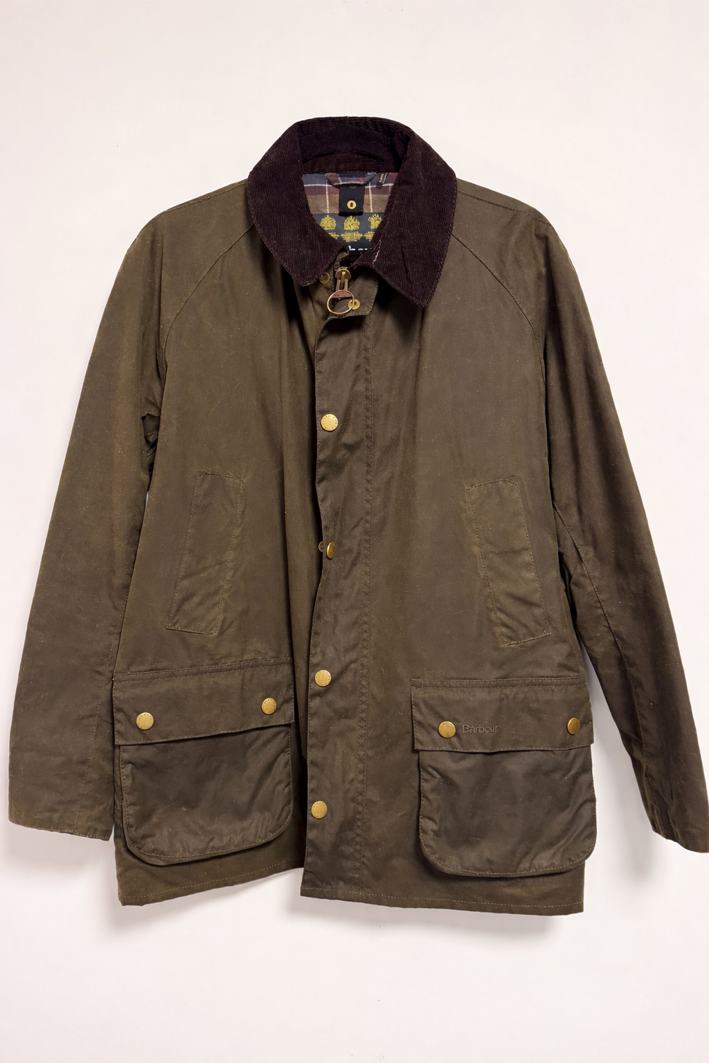 Faded Barbour Ashby with Elbow Hole