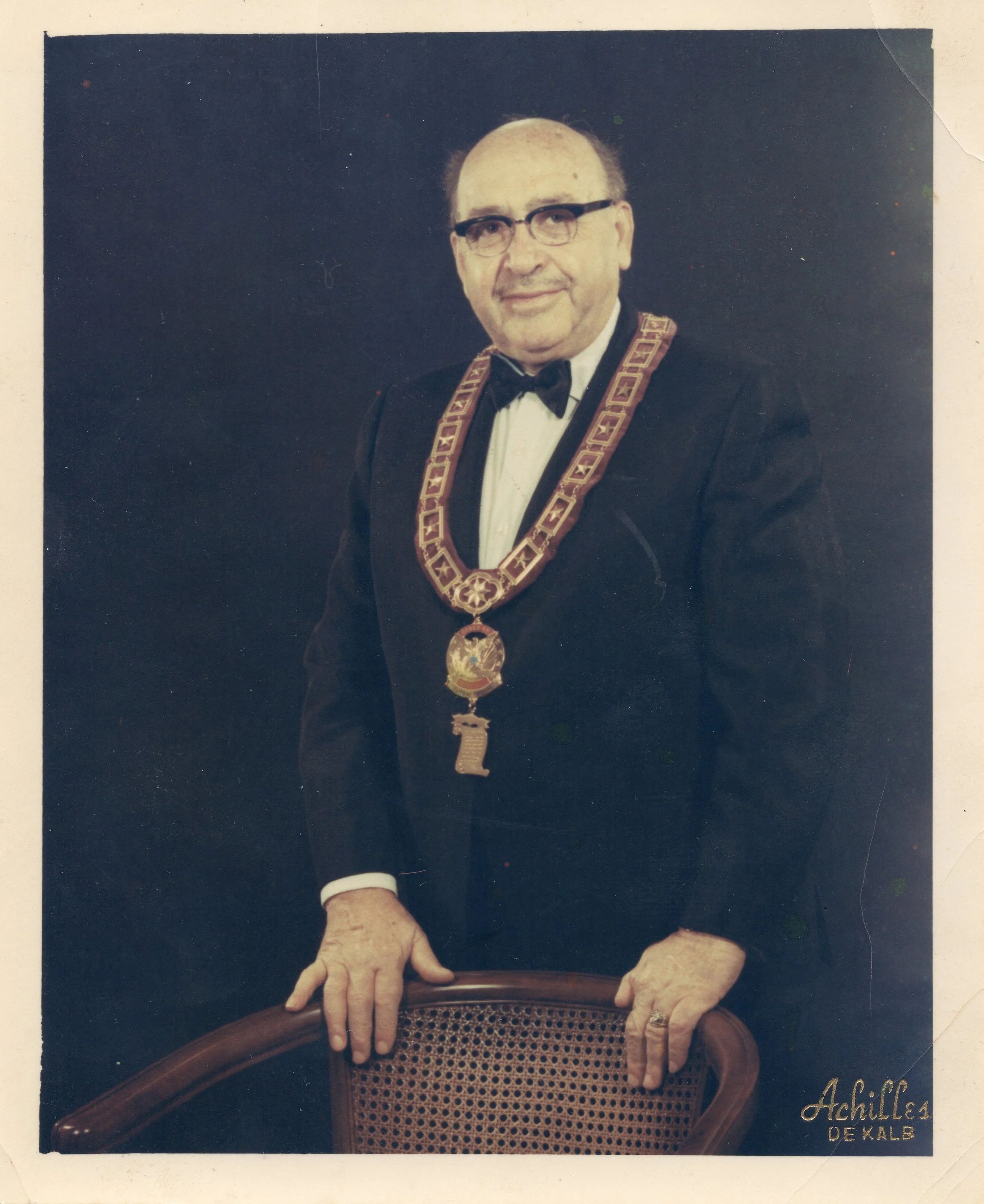 Boulos as Supreme Treasurer and member of the Supreme Board of Trustees of the Order of AHEPA
