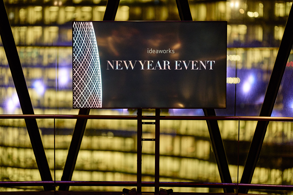 Ideaworks New Year Event 2025 at The Gherkin