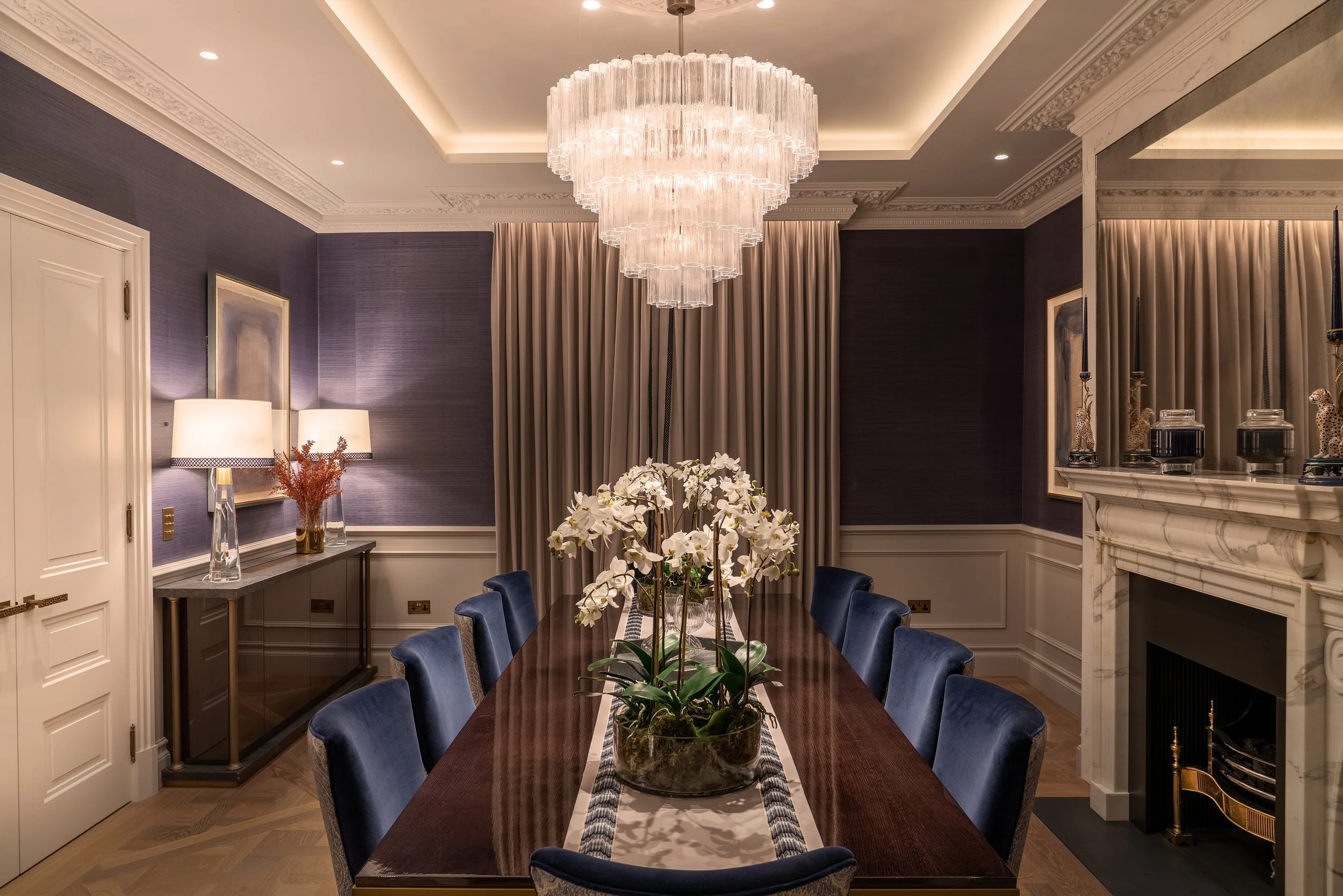 Inside a Completed London Townhouse Featuring Ideaworks Lighting