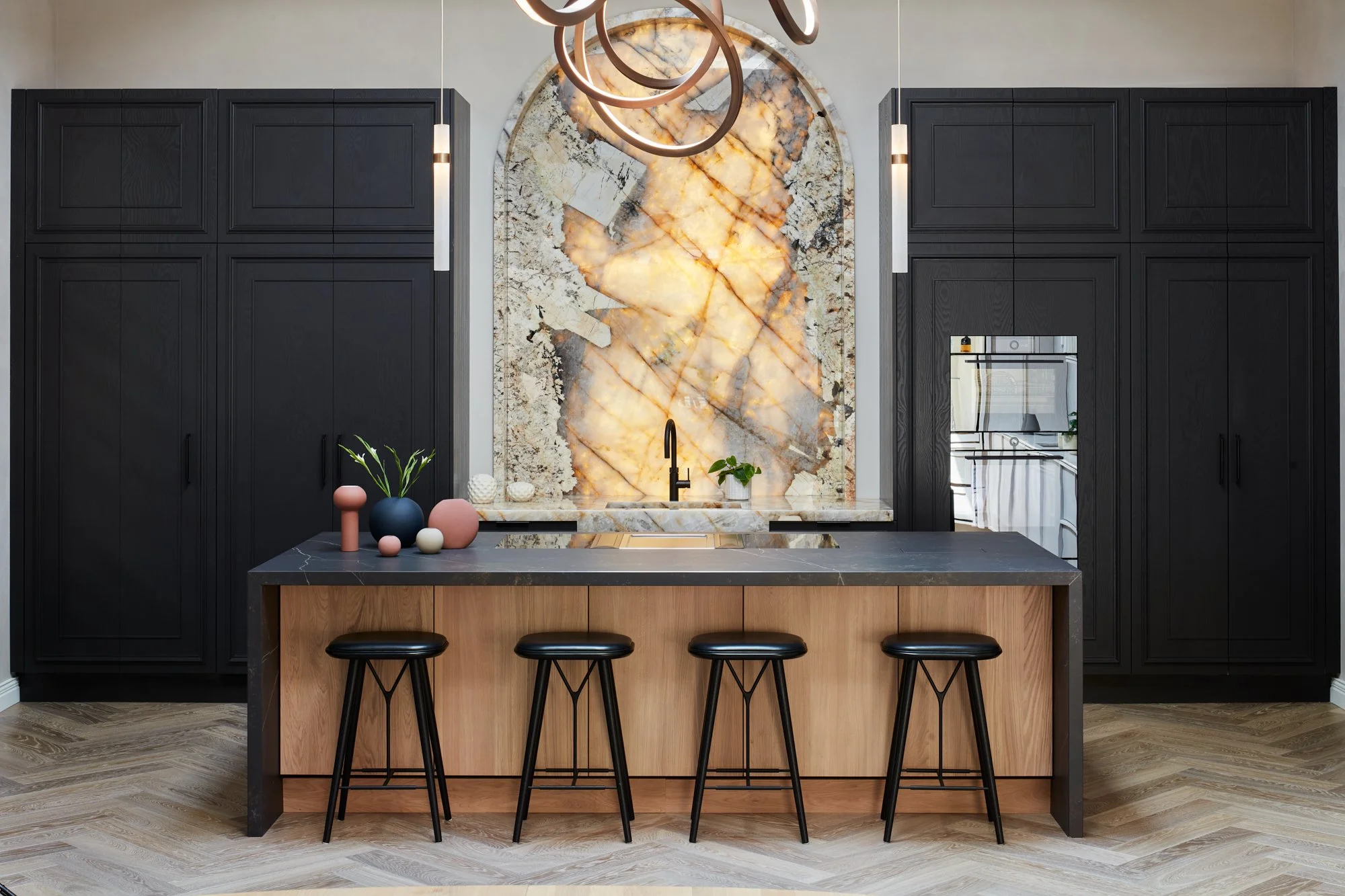 Creating Atmosphere: Ideaworks Lighting for Sola Kitchens Showroom
