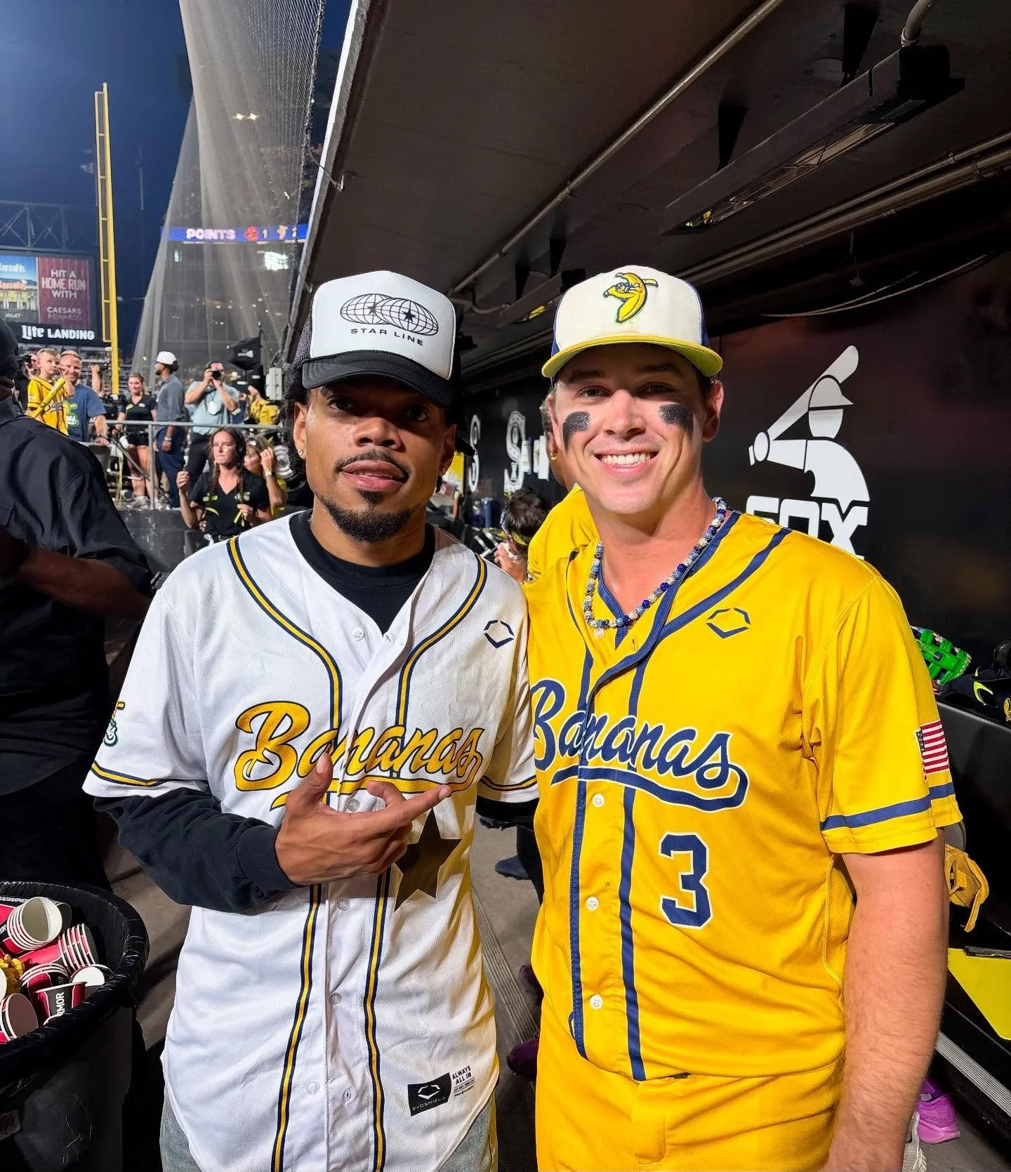 NaNaNaNaNa NaNaNaNaNa

Hanging and performing with Chance the Rapper in Chicago was special. The first time I listened to AcidRap I was hooked, it was so different. Then to see his transition into making praise music makes it an even easier person to