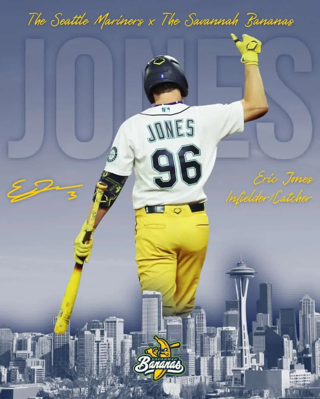The return to Seattle 🔱

Three years ago in Seattle I celebrated the Mariners clinching a post season berth for the first time in 21 years. This week I got to celebrate the evolution of the sport of baseball here with the Savannah Bananas. It was un