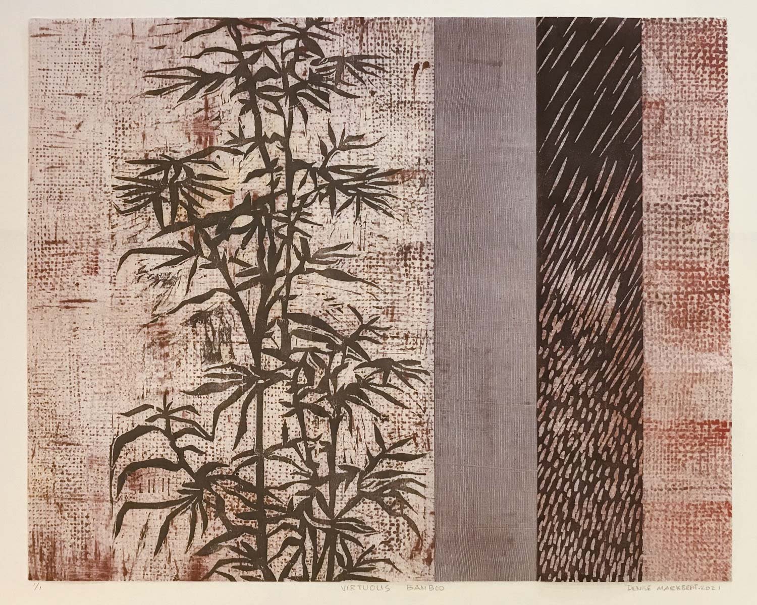 Botanical Woodblock Print, Denise Markbreit, Asheville NC-3.JPG