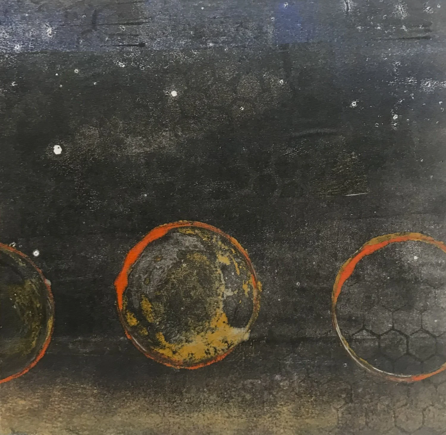 Abstracted Landscape, Fine Art Monoprint, Denise Markbreit, Asheville NC-5.JPG