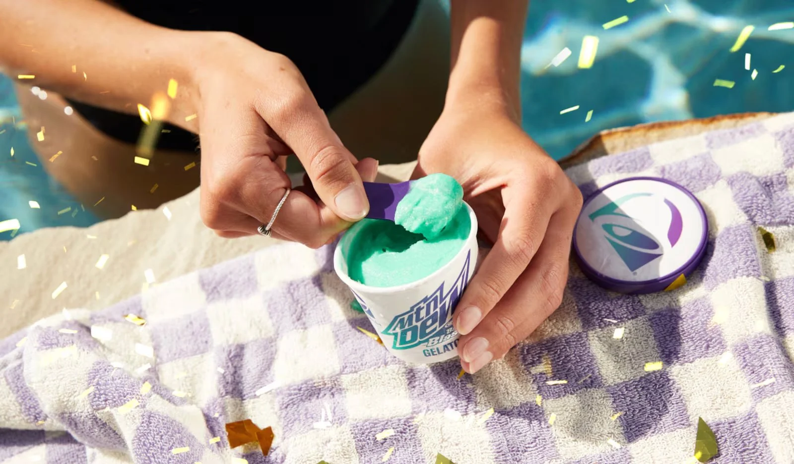 Mountain Dew Baja Blast Gelato - Packaging