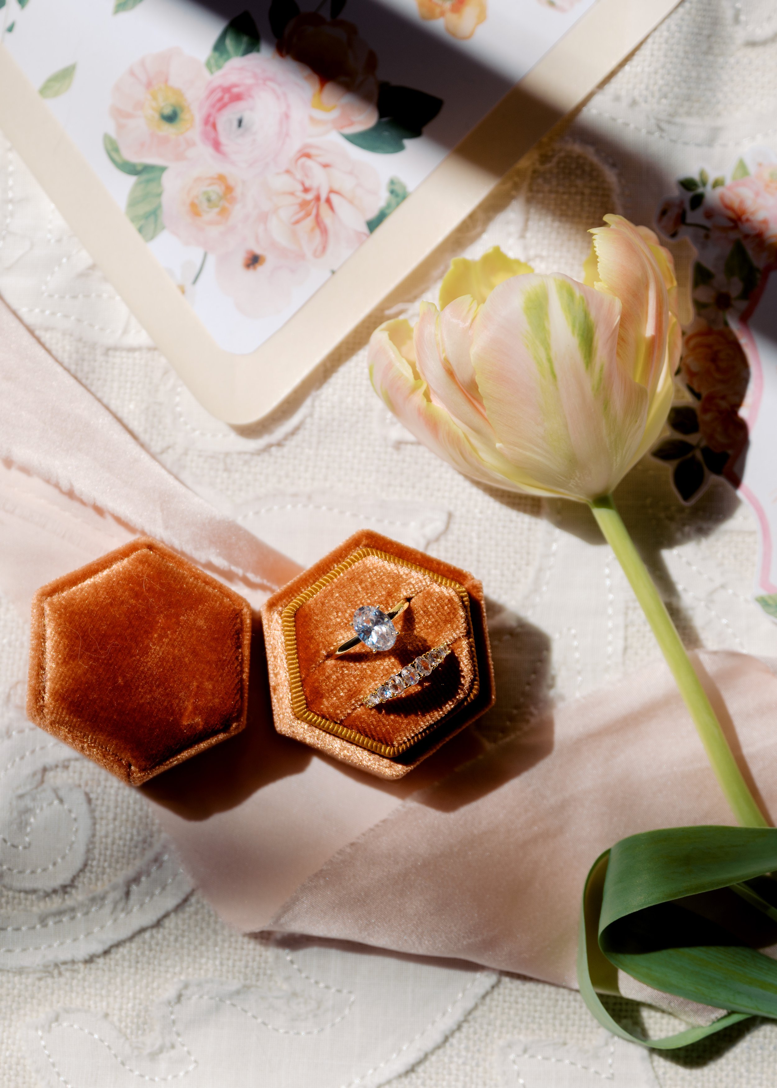engagement ring spring wedding
