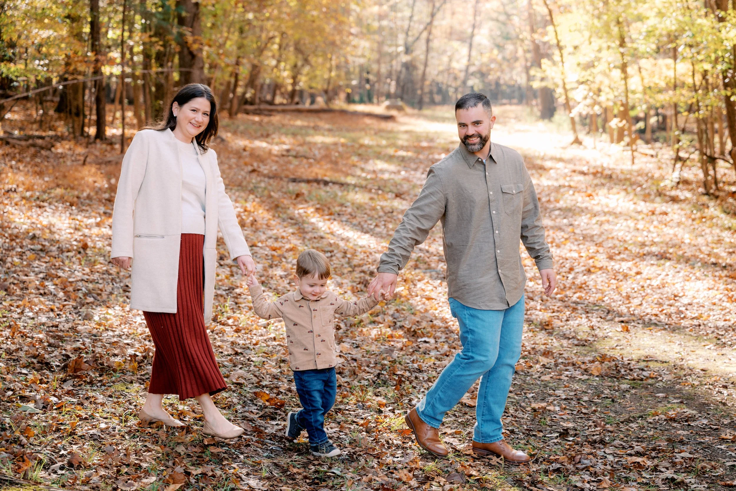 Durham NC Fall Family Photo
