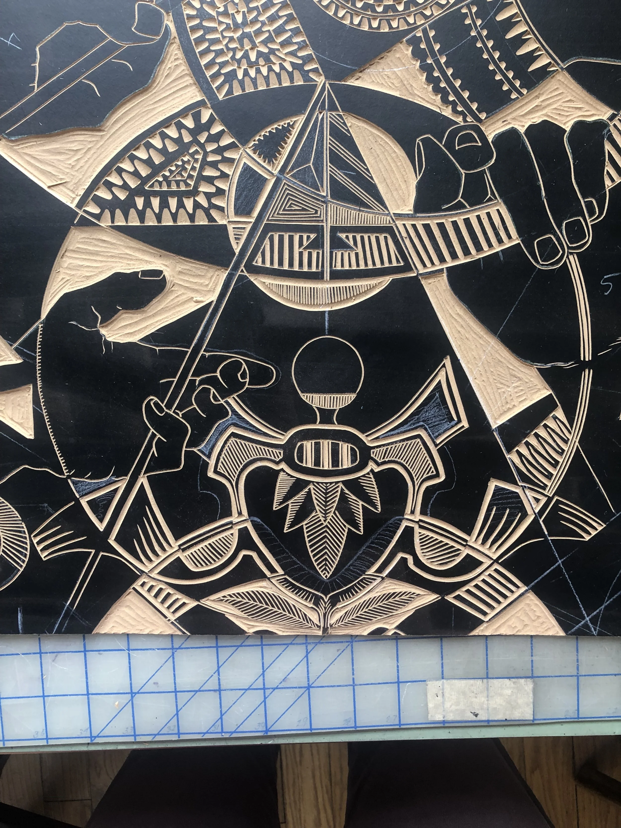 Linocut Block Workshop
