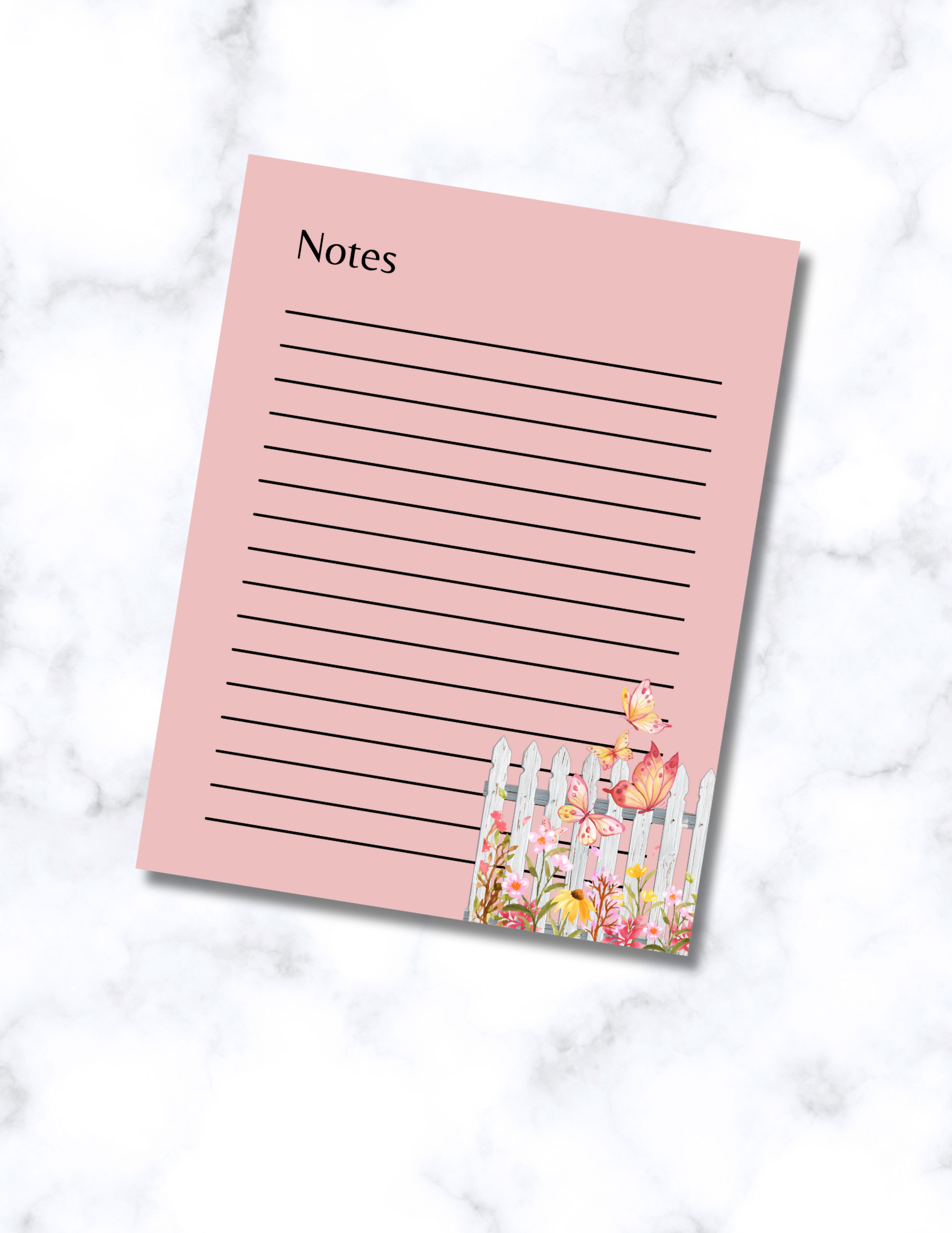 Spring Collection Notepad