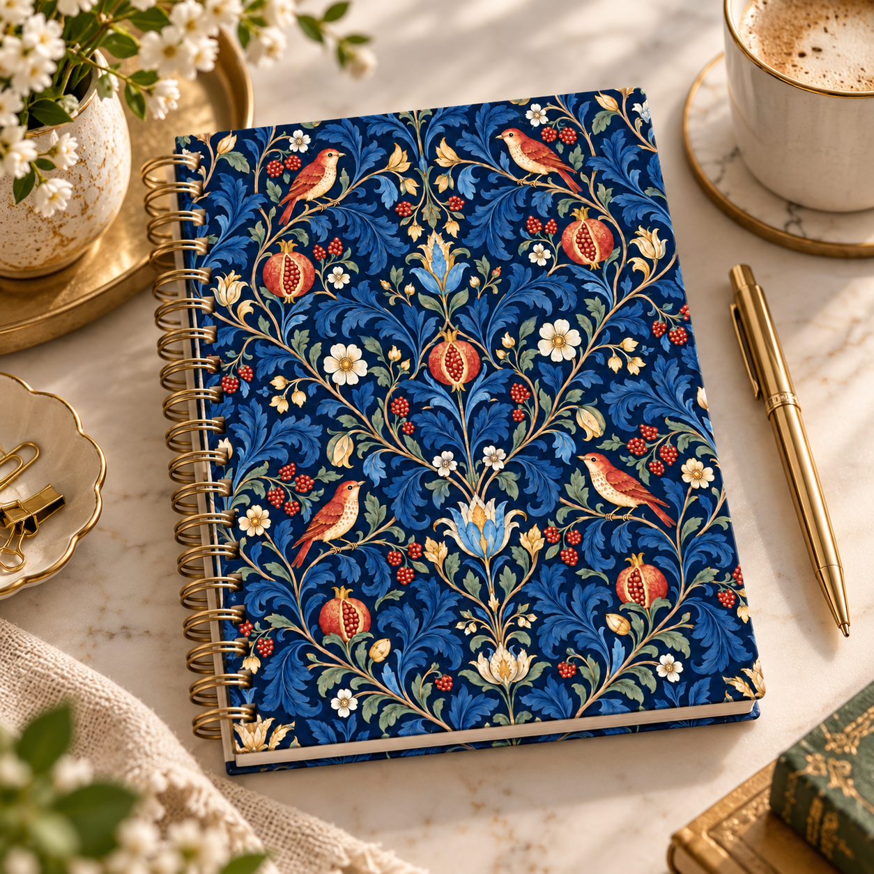 Botanical Elegance Planner Flat Lay.png
