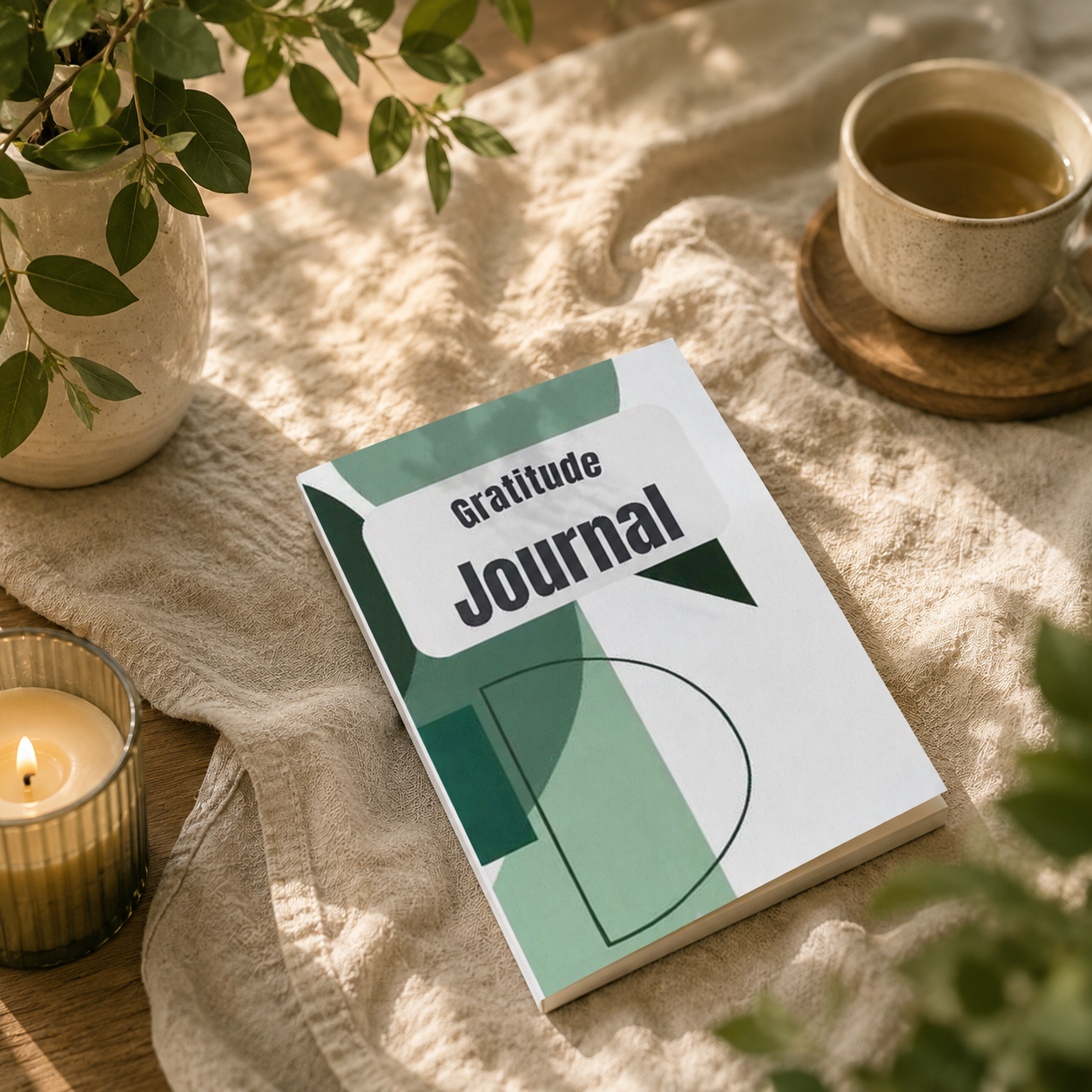 Geometric Gratitude Journal