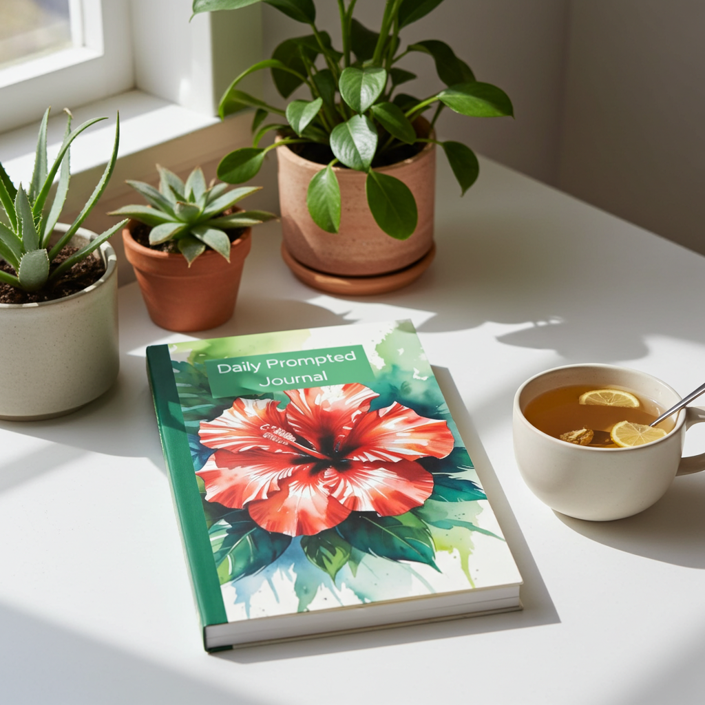 365 Days of Gratitude: A Daily Guided Journal for Every Season Red Flower