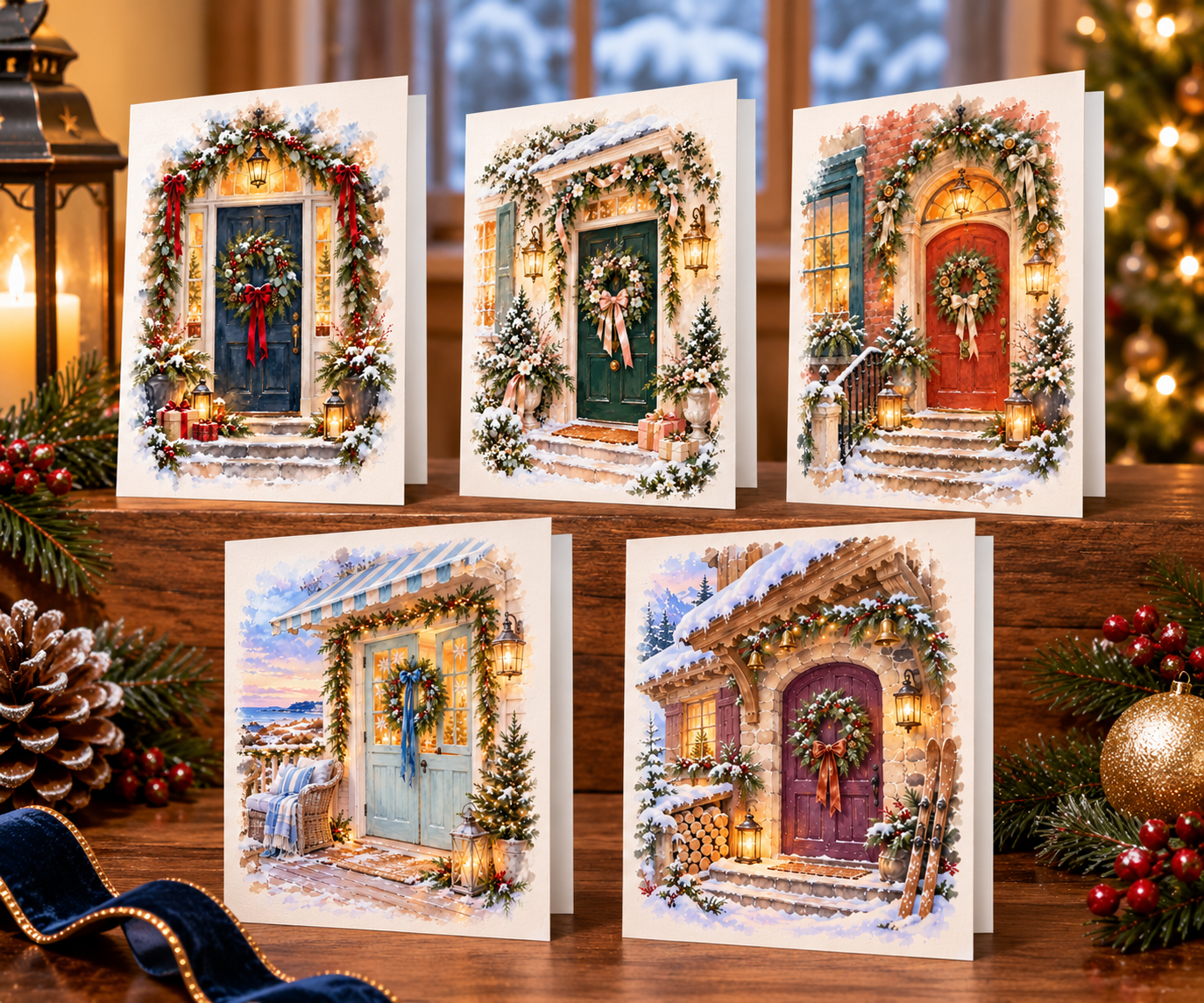 Cozy Christmas Doorway Card Display.png
