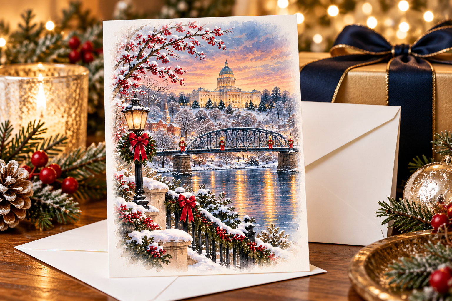 Christmas in Frankfort Cards