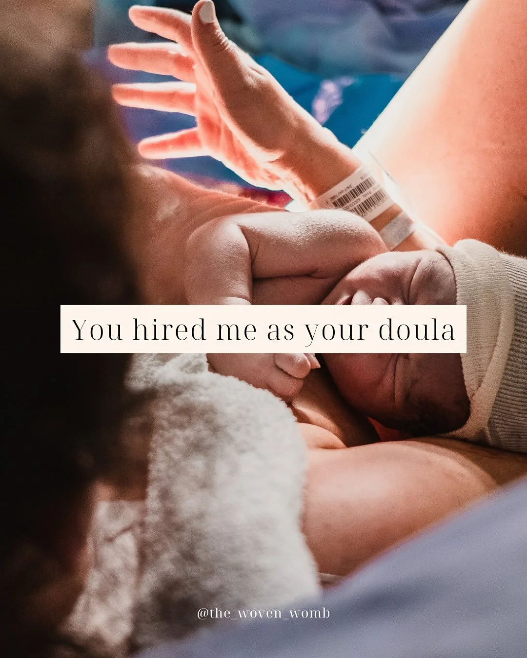 You hired me as your doula 𝑏𝑢𝑡 really, you gained another to your 𝑐𝑜𝑚𝑚𝑢𝑛𝑖𝑡𝑦.

Motherhood is a life changing journey. 

When I first became a mother, I didn&rsquo;t have a support system but there were unknowns and I was still learning to 