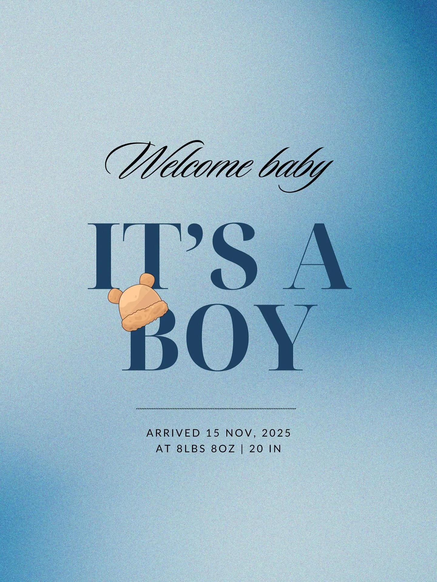 Welcome baby boy, born 15 November 2025, 0627 🩵

Your momma worked so hard to bring you here. She was nothing short of incredible. What a blessing to be your doula, you are so loved little one!

#birth #doulasupport #surprisegenderreveal #boy #birth
