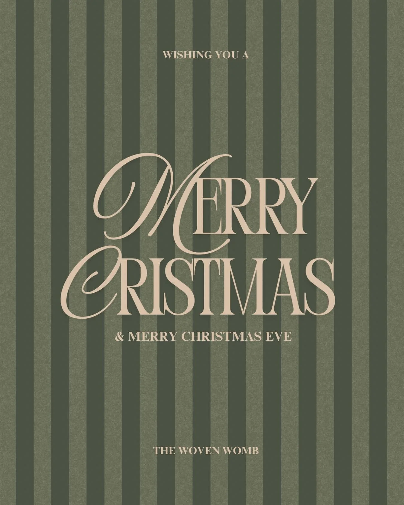 I wrote my own Christmas poem centered around birth (based off the original); 

&lsquo;Twas the night of a birth and all through the house, a laboring mother was supported by the doula, midwife, and a spouse. The affirmations were hung with care, in 