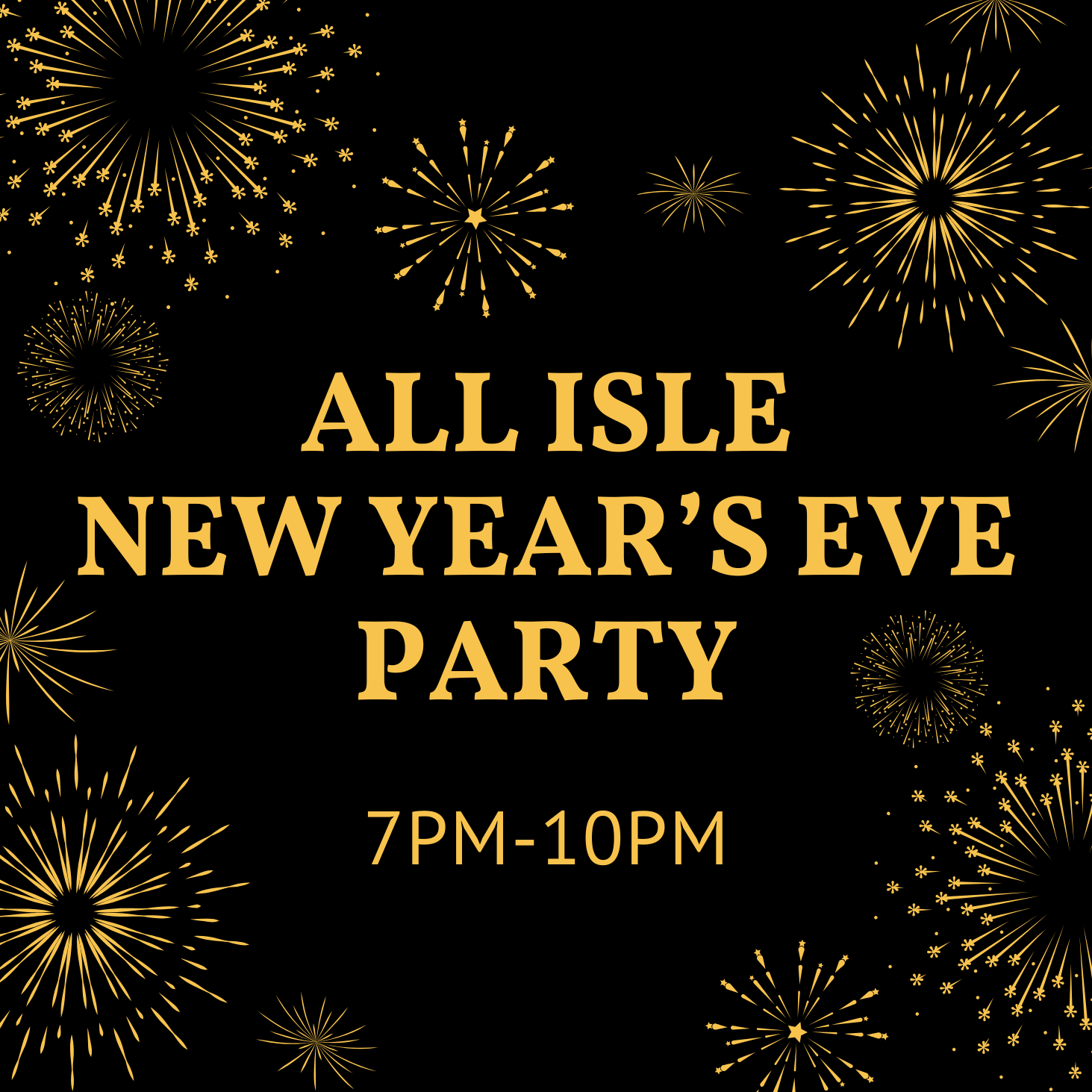 All Isle New Year's Eve Party