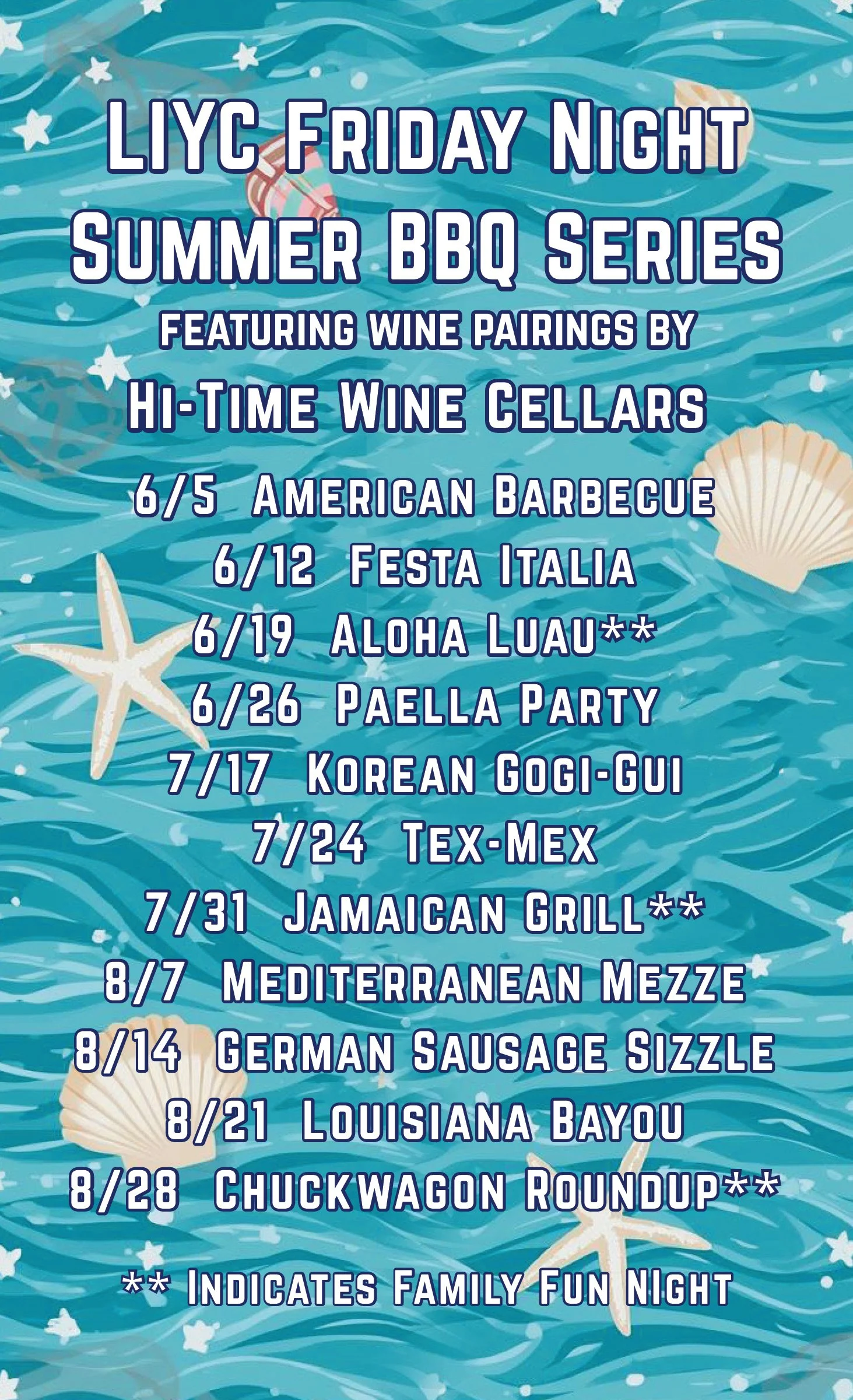 Friday Night BBQs — Lido Isle Yacht Club
