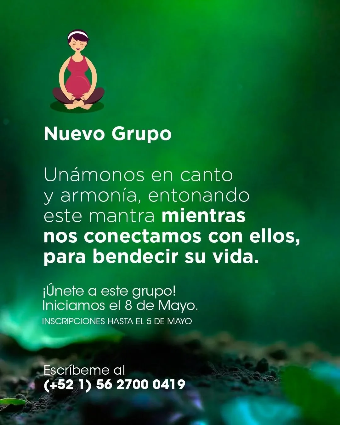 ✨ Bendice a tu hijo con amor y consciencia ✨

Ya sea que est&eacute;s en b&uacute;squeda de concebir, est&eacute;s gestando o tu hijo ya haya nacido, esta pr&aacute;ctica es un regalo profundo de amor y protecci&oacute;n para su alma 💫

Te invito a 