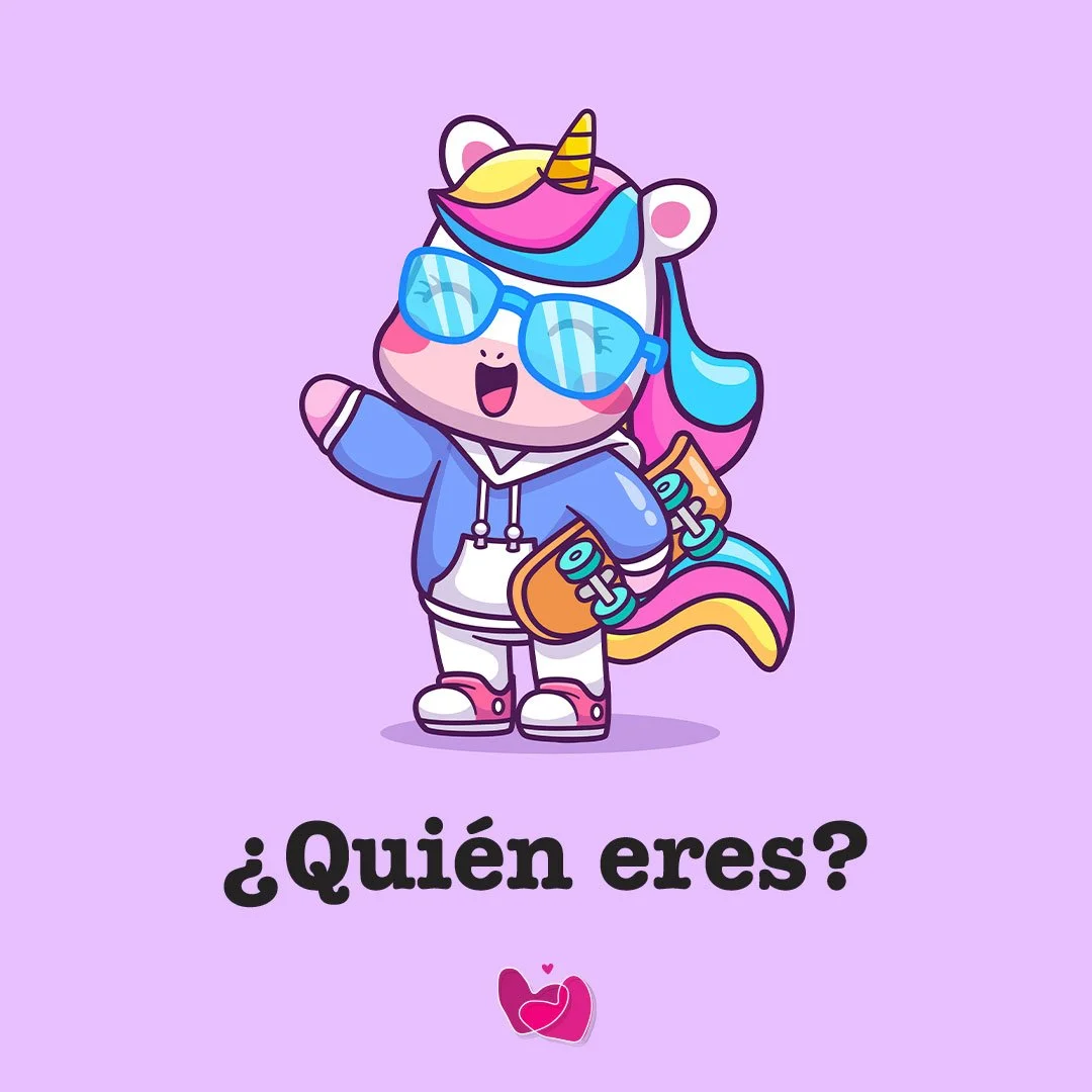 Te has preguntado &iquest;Qui&eacute;n eres?, luego de mucho tiempo de tener la certeza de &iquest;qui&eacute;n eres?

#viernes 
#eres 
#unicornio