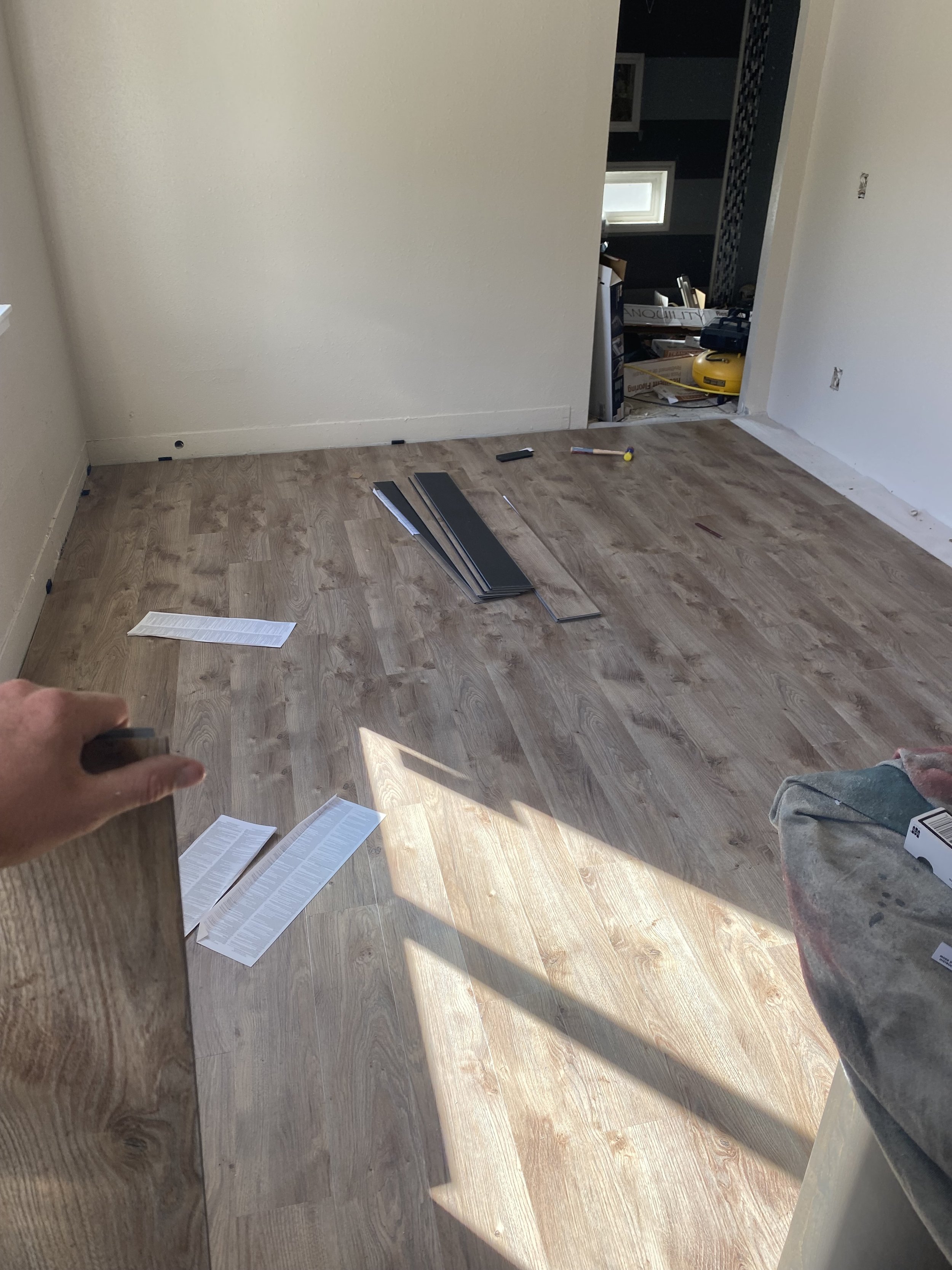 Click together flooring by Lehman Construction in Roseburg, Oregon
