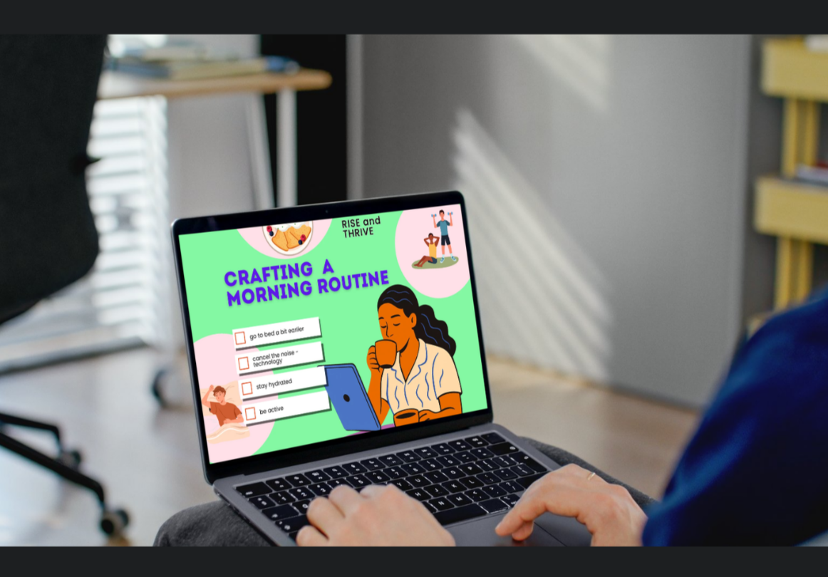 Marketing post created for a business brand