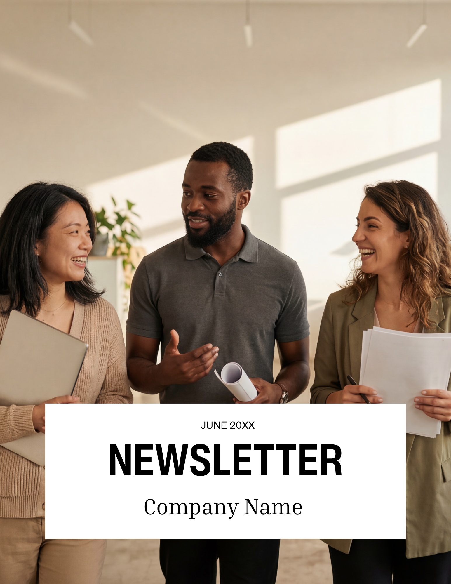 Complete Corporate Newsletter Kit  19-Page Edition