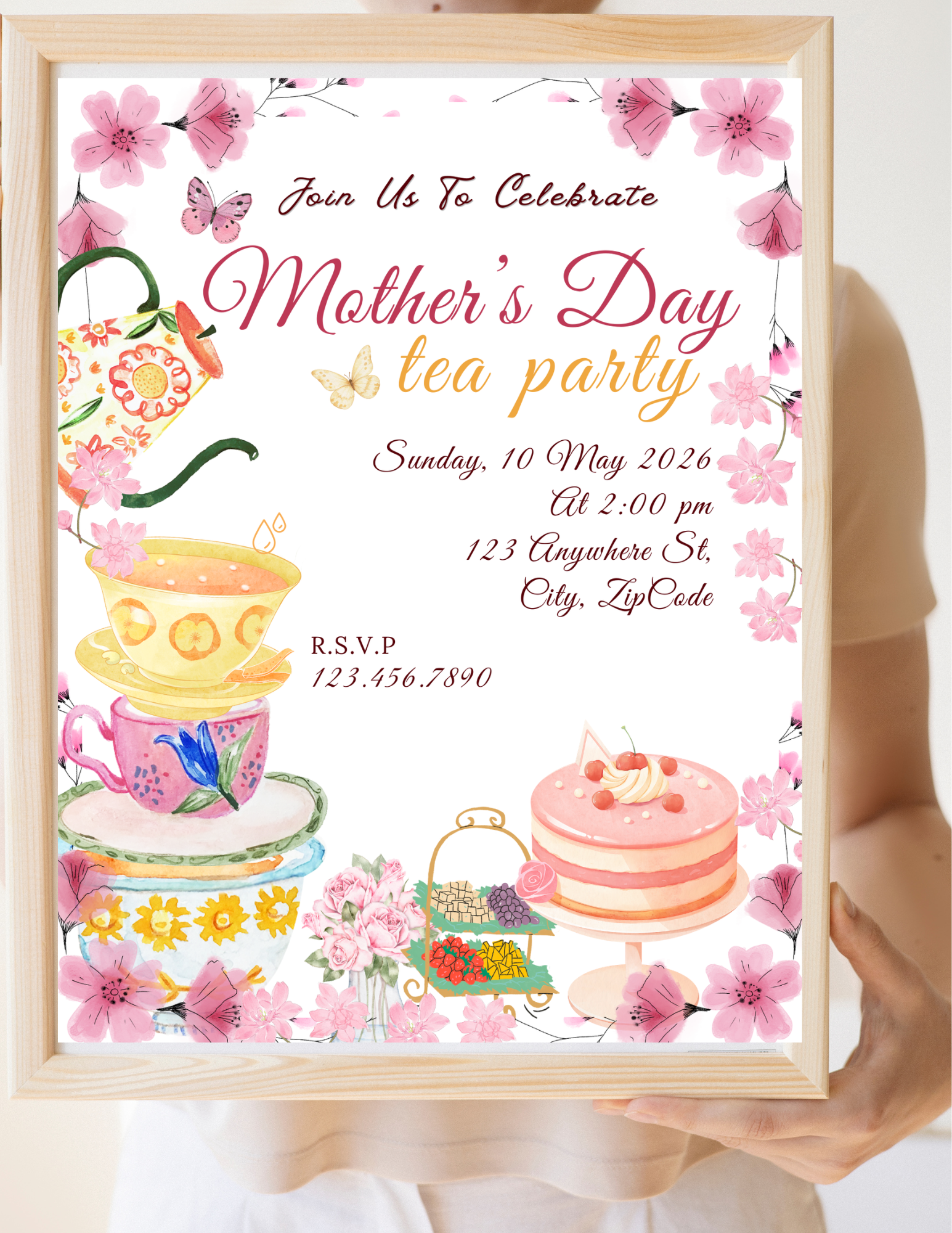 Mother's Day Flyer Template 3-pages