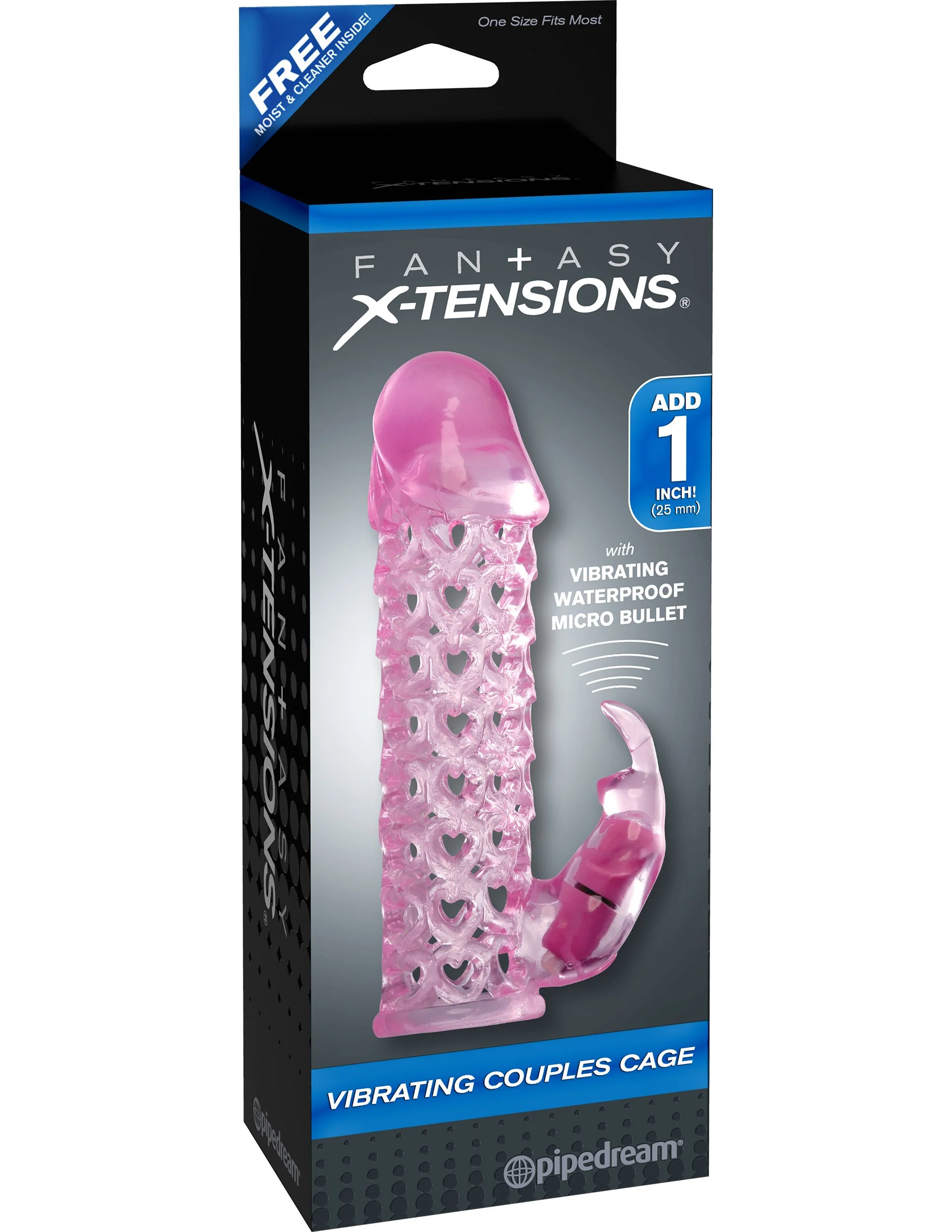 Vibrating Couples Cage - Erection Enhancer