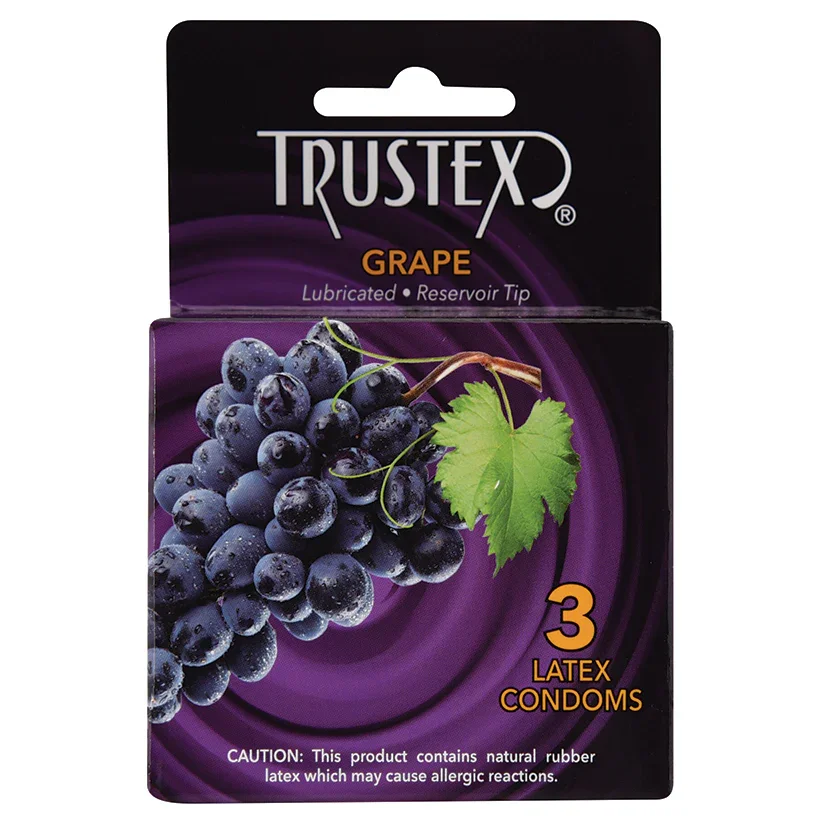 Trustex Flavored Condoms - 3 pack