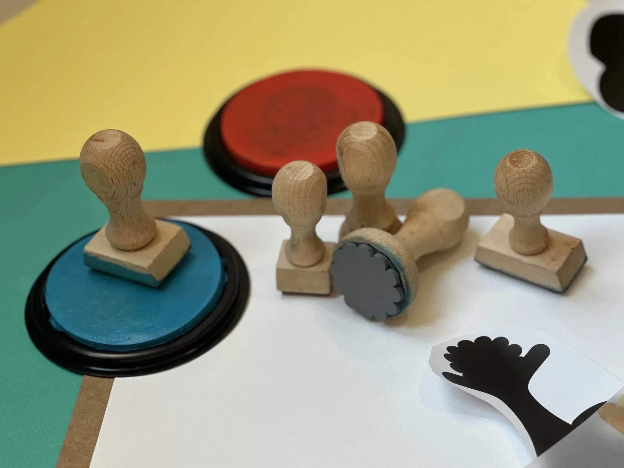 Recurso didáctico: sellos para estampación