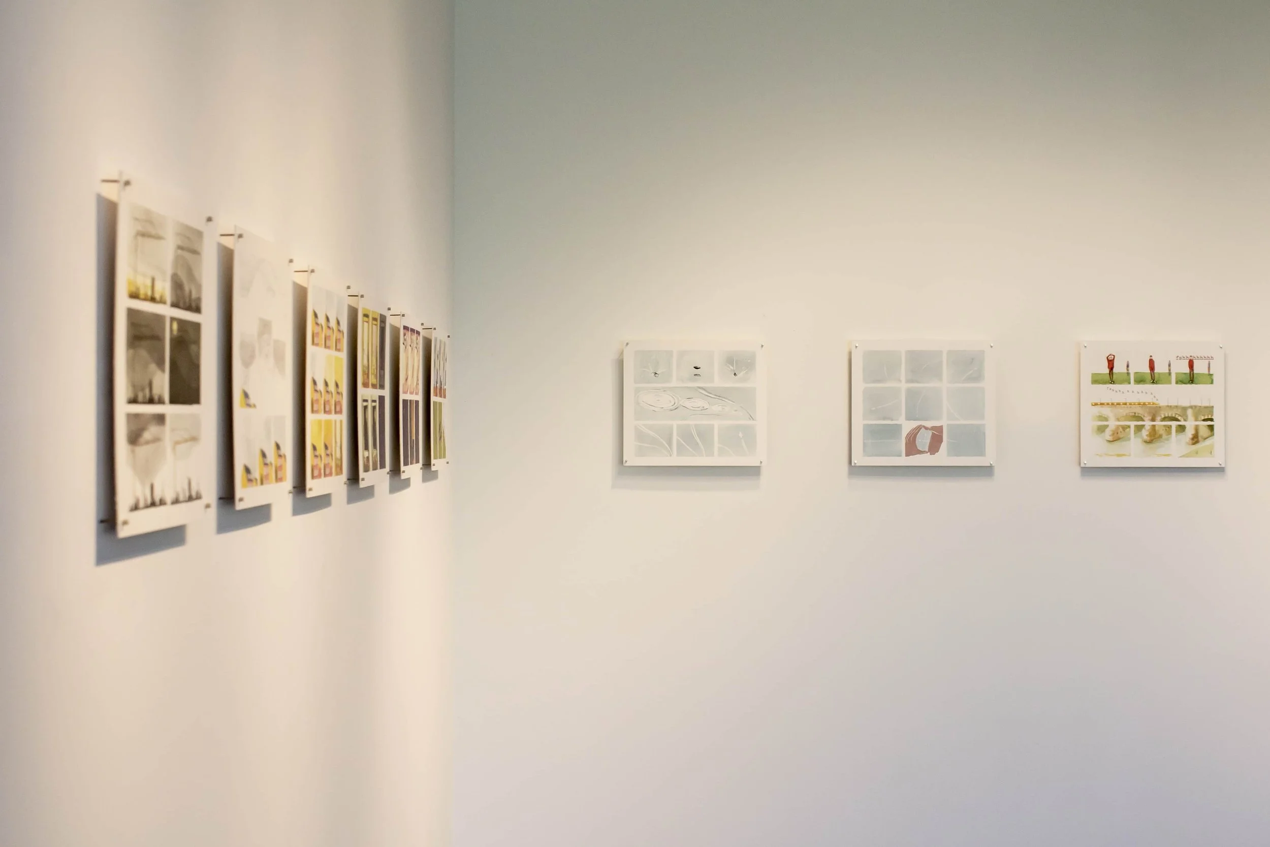 Exposición: "Fragmento de un relato en proceso"