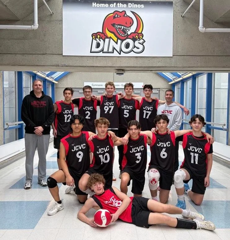 This past weekend the @jcvc16um team attended the Rex Rumble Invitational that was hosted by the U of C Dino&rsquo;s. The team competed against top teams from Manitoba, Saskatchewan, Alberta, BC and the Yukon. The boys went 4-4 and finished in 6th pl