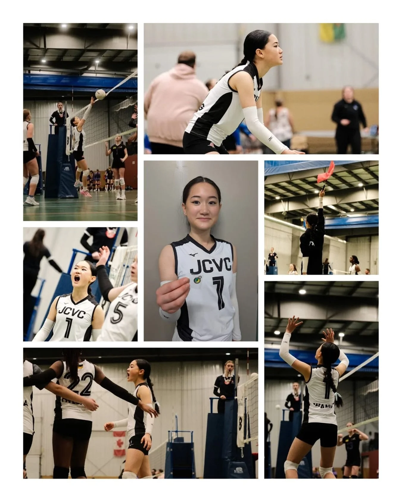 Huge congrats to Ariana Wang ! She&rsquo;s the spirit of the game recipient for our 13UW white team. You should be proud of all your hard work this season ! #spiritofthegame #saskvolleyball #jcvc