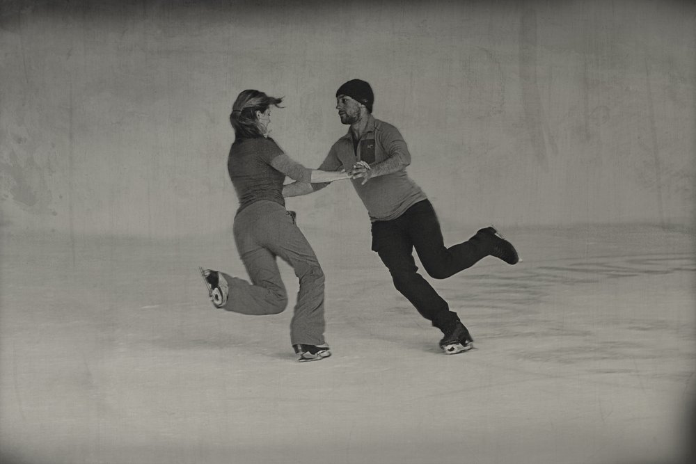 Ice Skate Daguerrotype