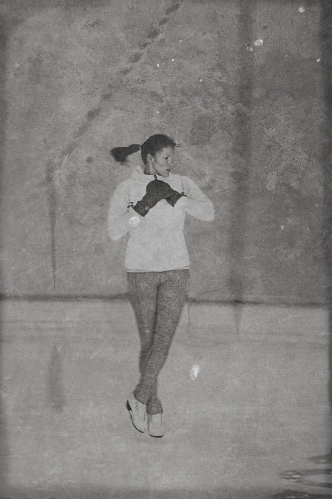Ice Skate Daguerrotype