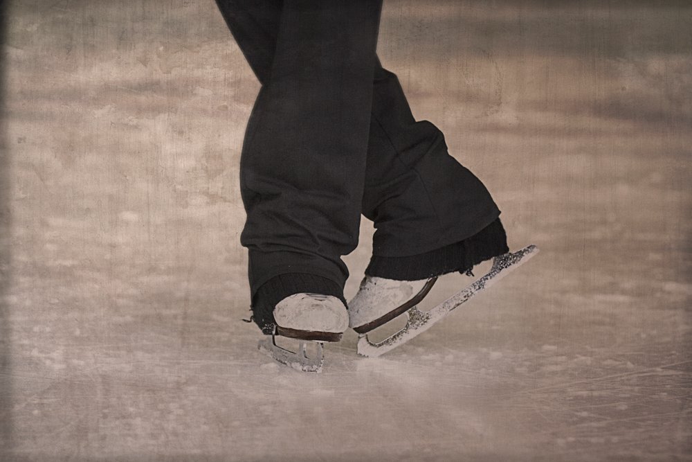Ice Skate Daguerrotype
