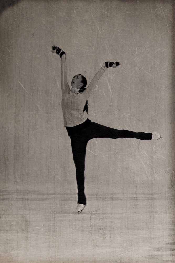 Ice Skate Daguerrotype