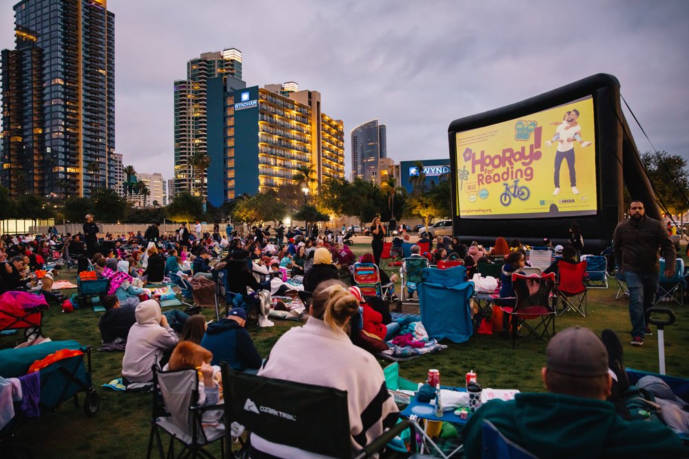 Movies in the Park, Waterfront Park, San Diego
