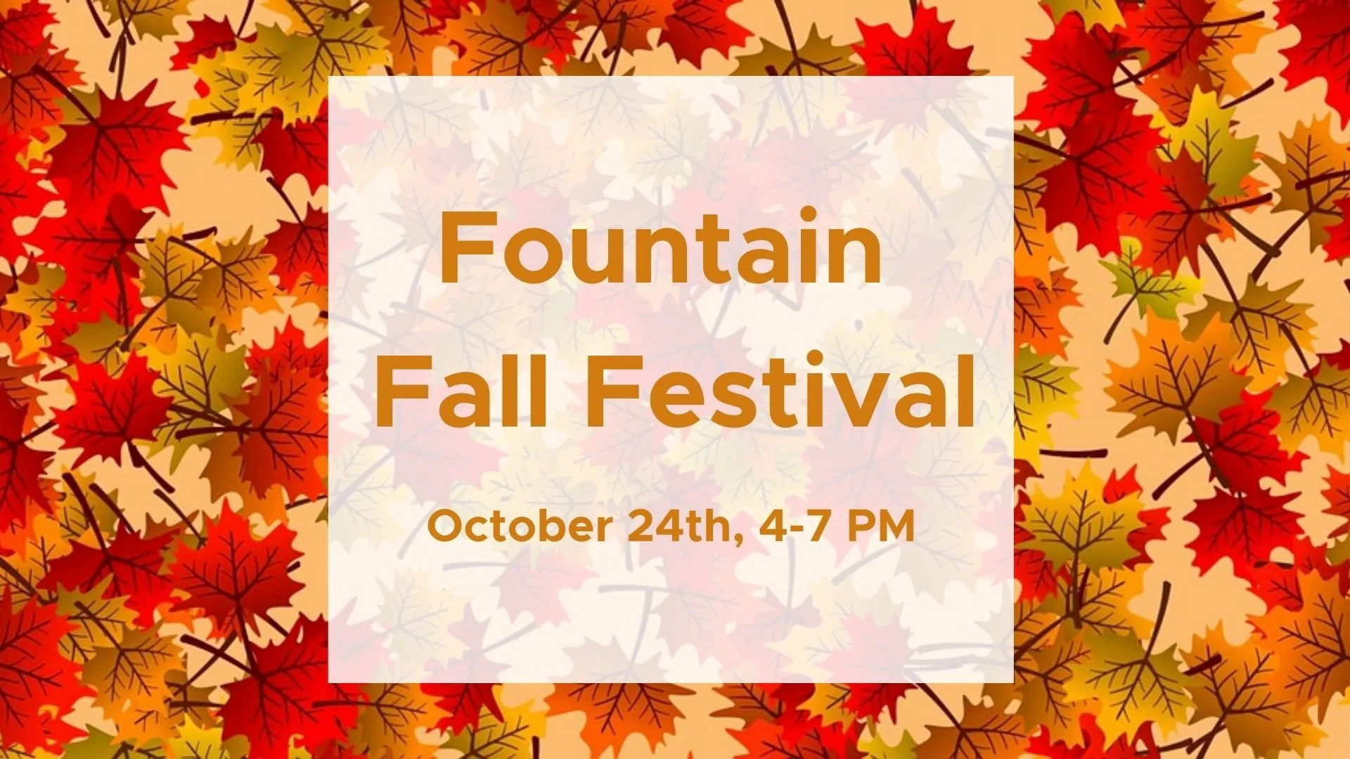 Fountain Fall Festival