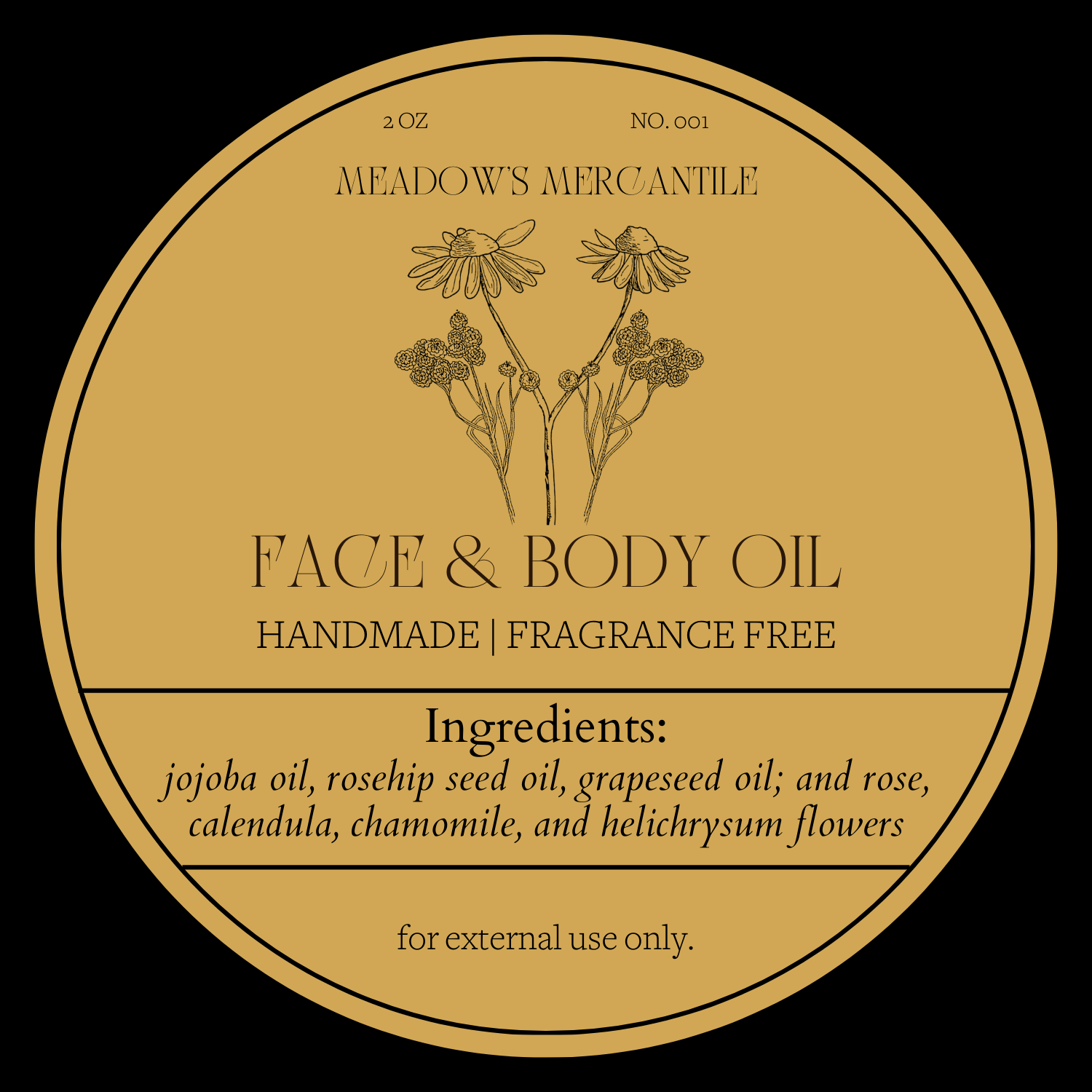 Face & Body Oil