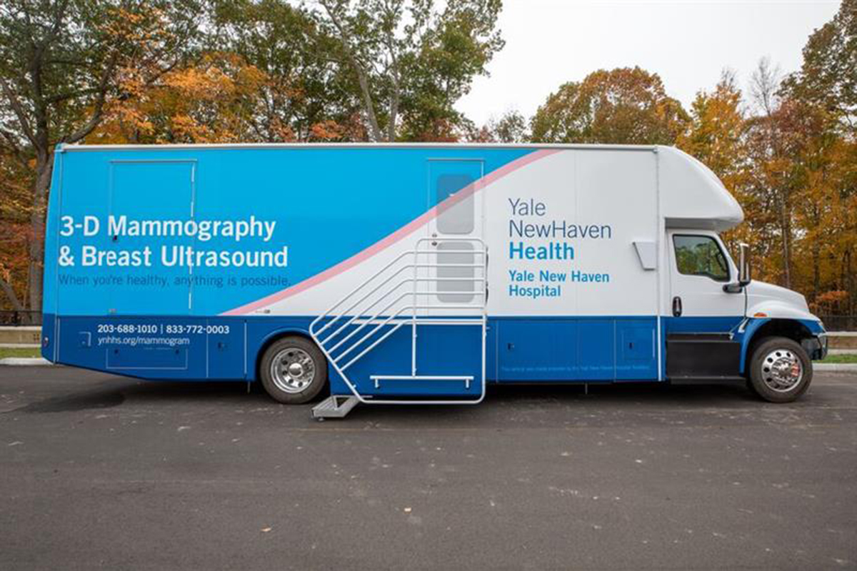 Book Your Mammogram – YNHH Mobile Van 
