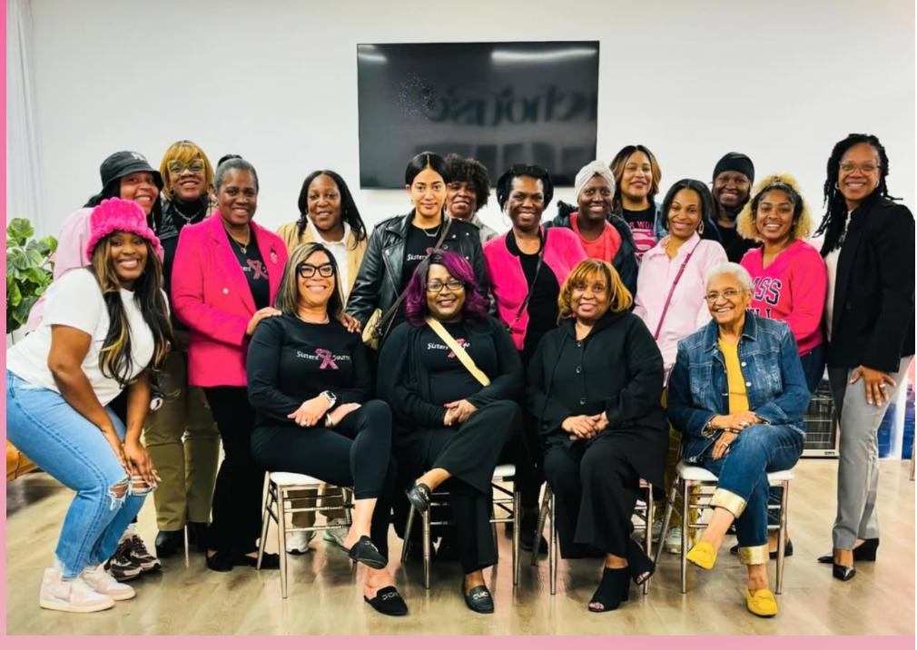 A beauty shop health conversation encourages a young salon owner to be screened