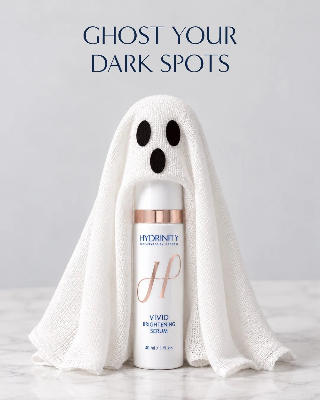 Spooky season, brighter skin. 👻✨

VIVID Brightening Serum helps visibly improve the appearance of dark spots and uneven tone while supporting a brighter, more radiant complexion.