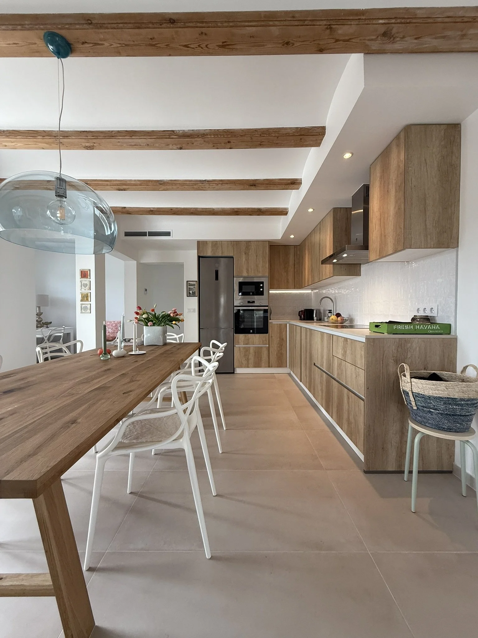 Zo stap je onze leefkeuken in