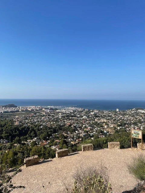 Montgo wandelpad met zicht op Denia en omgeving